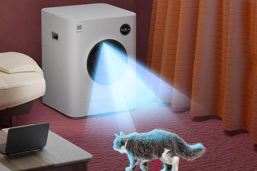 electronic litter boxes